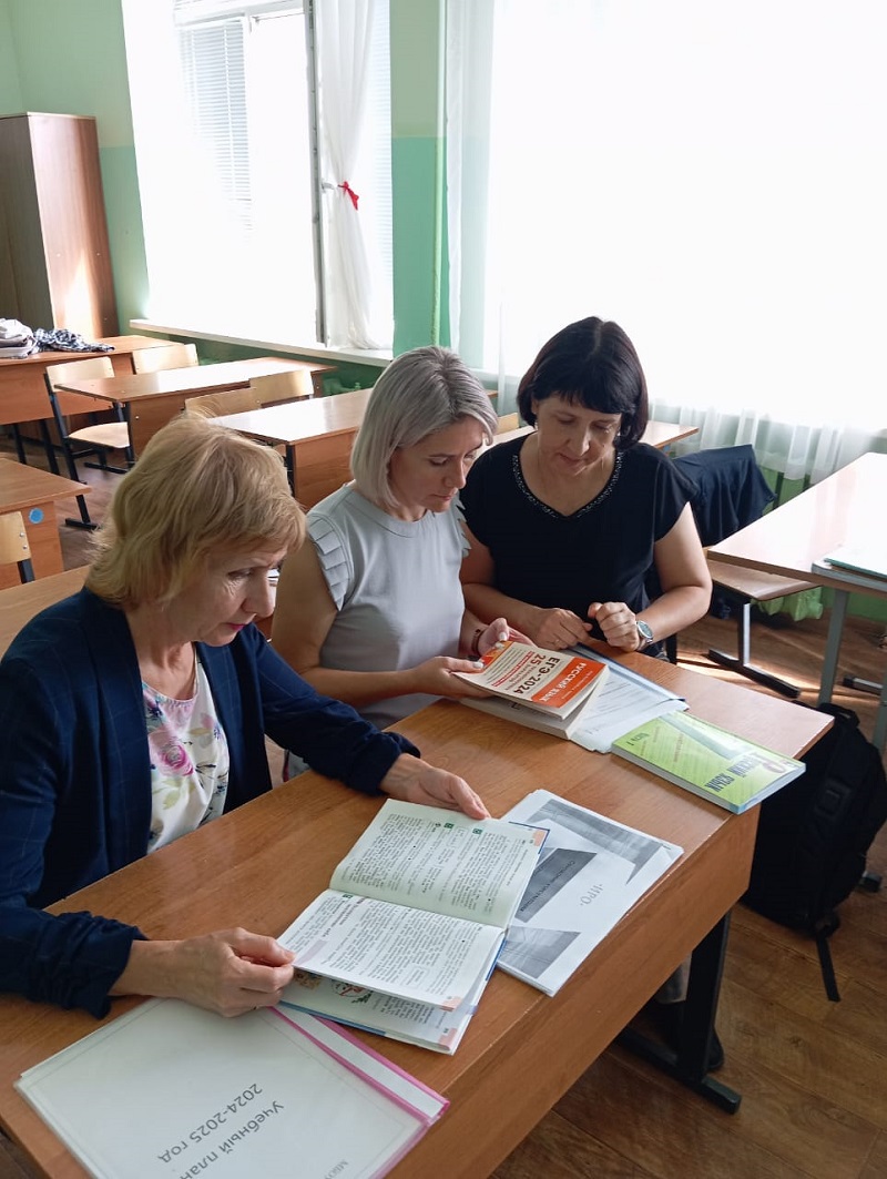 Заседание  учителей русского языка и литературы в рамках управленческого проекта.